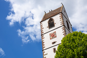 Image showing Fortified church at Bergfelden south Germany