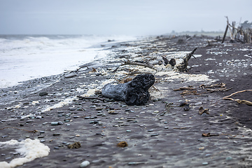 Image showing jade beach Hokitika, New Zealand