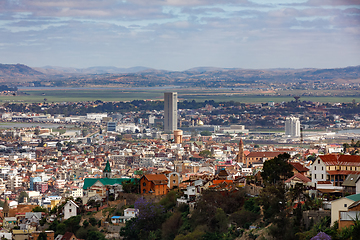 Image showing Antananarivo cityscape, capital of Madagascar