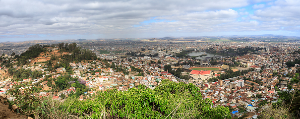 Image showing panorama of Antananarivo capital of Madagascar