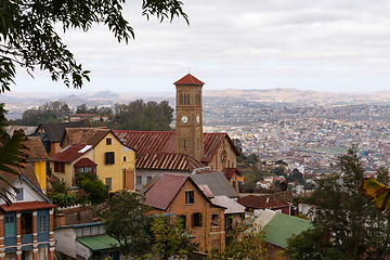 Image showing Antananarivo cityscape, capital of Madagascar