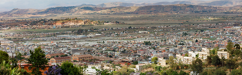 Image showing panorama of Antananarivo capital of Madagascar