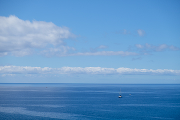 Image showing view on atlantic ocean