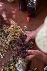 Image showing herbalist workshop