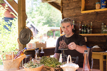 Image showing herbalist small business owner