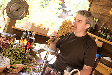 Image showing herbalist small business owner