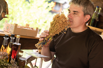 Image showing herbalist small business owner