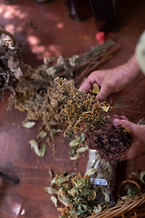 Image showing herbalist workshop