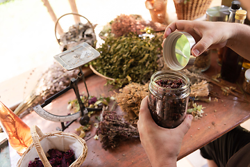 Image showing herbalist small business owner