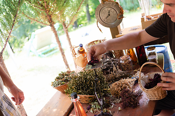 Image showing herbalist small business owner