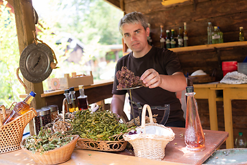 Image showing herbalist small business owner