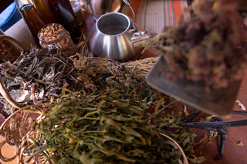 Image showing herbalist workshop