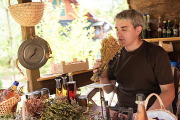 Image showing herbalist small business owner