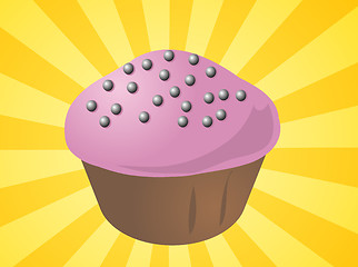 Image showing Cupcake illustration