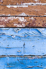Image showing cracked paint, close-up