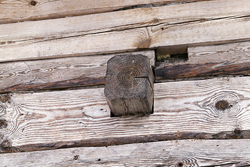 Image showing old wooden surface