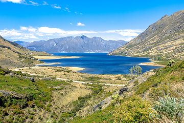 Image showing lake Wanaka; New Zealand south island