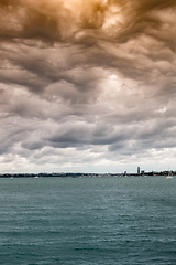 Image showing bad weather at Auckland New Zealand