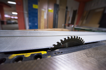 Image showing Woodworking circular saw