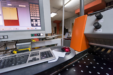 Image showing CNC wood cutting machine