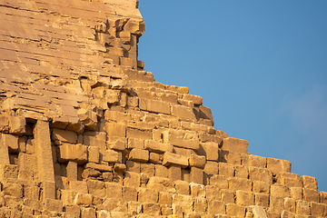 Image showing Pyramids at Giza Cairo Egypt