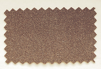Image showing Vintage looking Fabric swatch