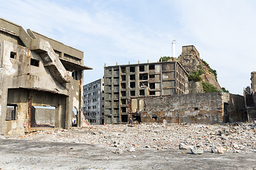 Image showing Abandoned island in nagasaki