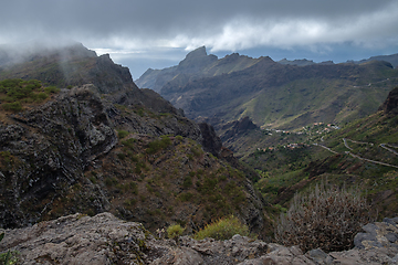 Image showing view on Teno Mountains