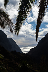 Image showing view on ocean from Masca village