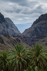 Image showing view on Teno Mountains