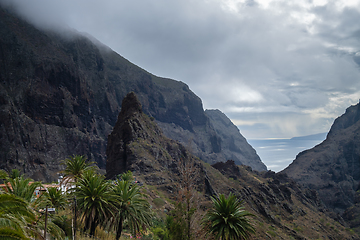 Image showing View on Teno mountains