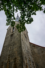 Image showing Koknese Evangelical Lutheran Church in Latvia.