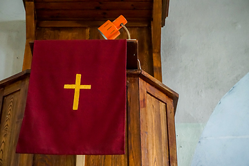 Image showing Chapel in the Koknese Evangelical Lutheran Church.