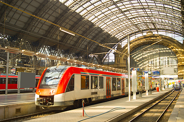 Image showing Frankfurt Main Train station Germany