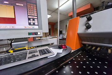 Image showing CNC wood cutting machine