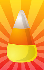 Image showing Candy corn illustration