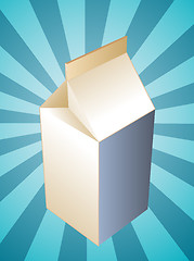 Image showing Milk carton container