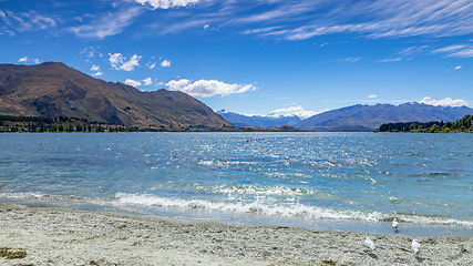 Image showing lake Wanaka; New Zealand south island