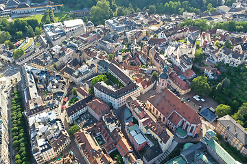 Image showing aerial view to Baden-Baden south Germany