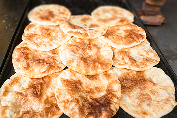 Image showing some flatbread in Cairo Egypt