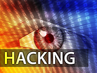 Image showing Hacking illustration