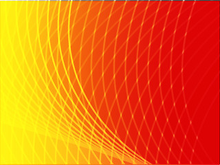 Image showing Wavy glowing colors