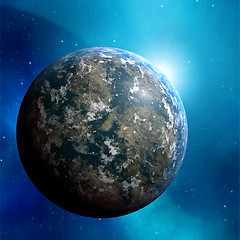 Image showing Planet earth illustration