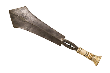 Image showing Old african knife