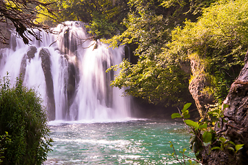 Image showing beautiful waterfall