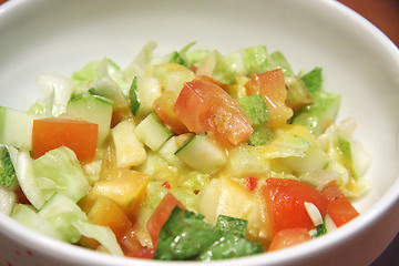 Image showing Fresh salad