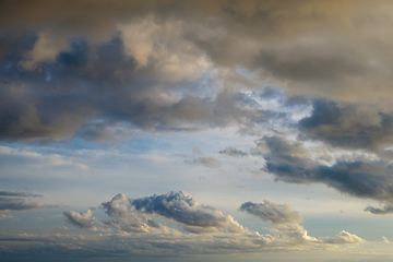 Image showing sky with clouds