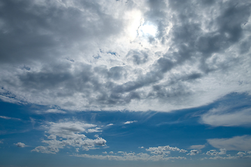 Image showing sky with clouds