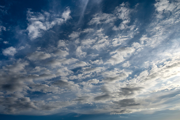 Image showing sky with clouds