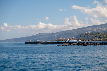 Image showing view on small town on tenerife island